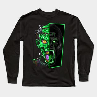 Zombie vs Gorilla Long Sleeve T-Shirt